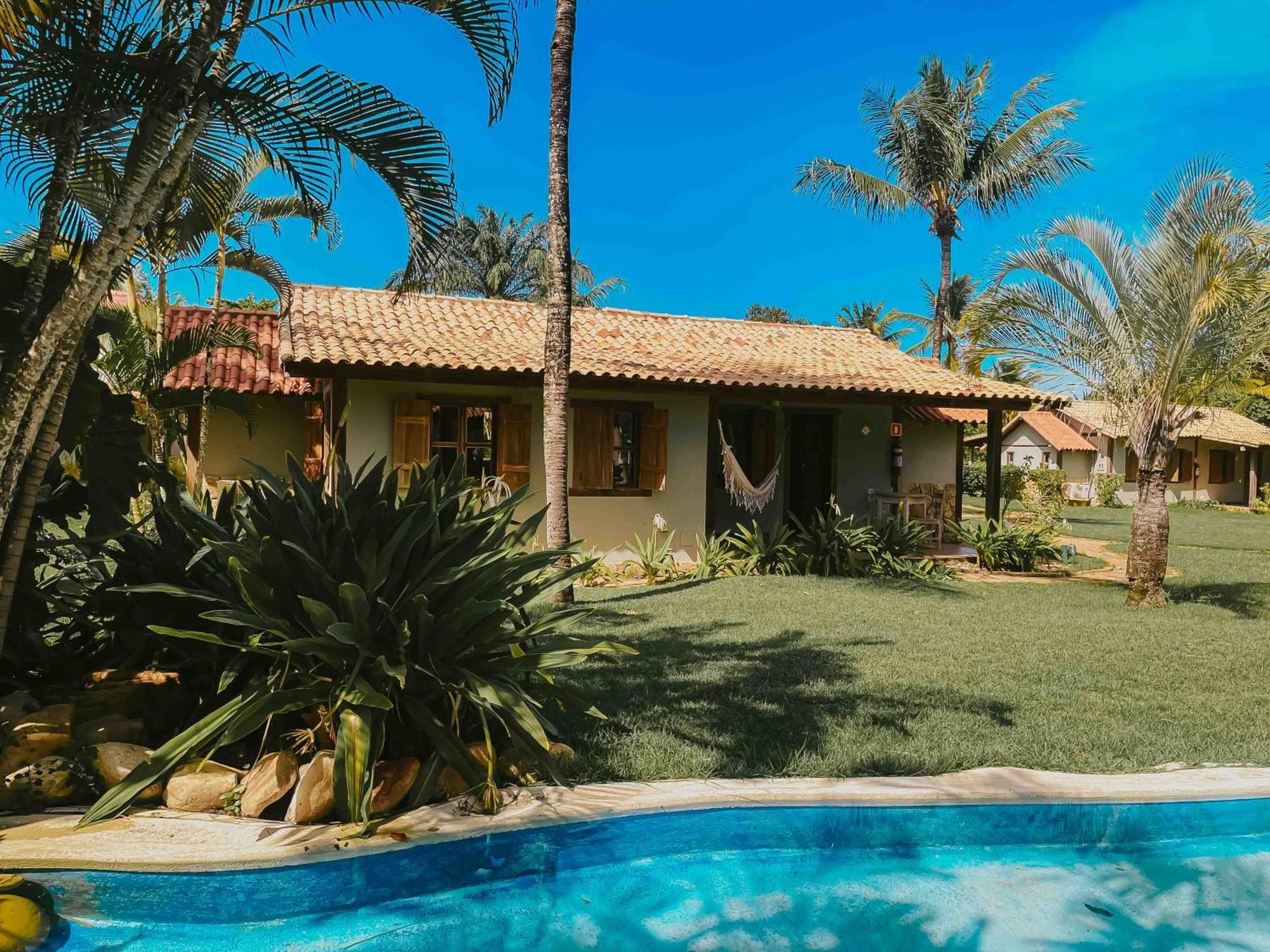 Vila Angatu Eco Resort Spa Santa Cruz Cabrália Buitenkant foto